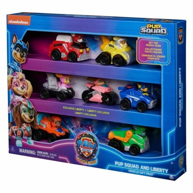 Transporto priemonių žaidimo rinkinys The Paw Patrol 528760 Statulėlė 7 Dalys