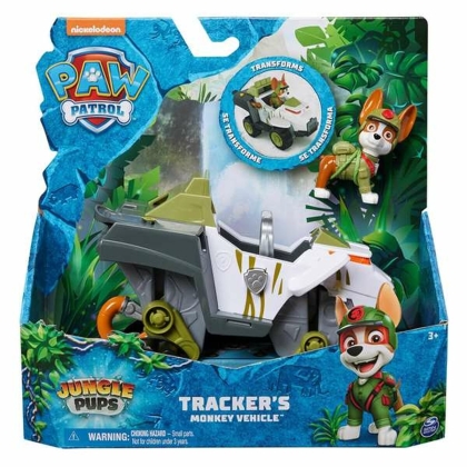 Transporto priemonių žaidimo rinkinys The Paw Patrol Jungle Pups - Tracker