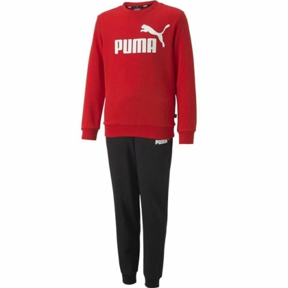 Vaikiškas sportinis kostiumas Puma No.1 Logo Raudona