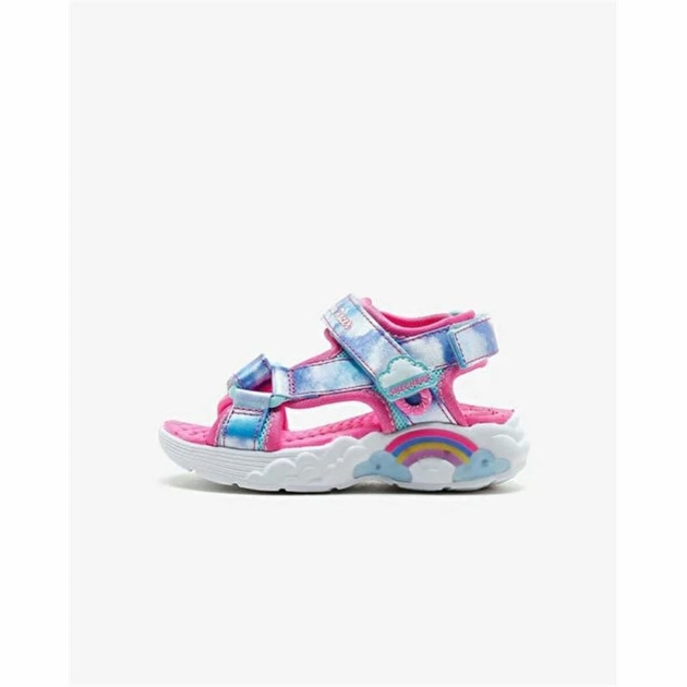 Vaikiškos sandalai Skechers Rainbow Racer Mėlyna