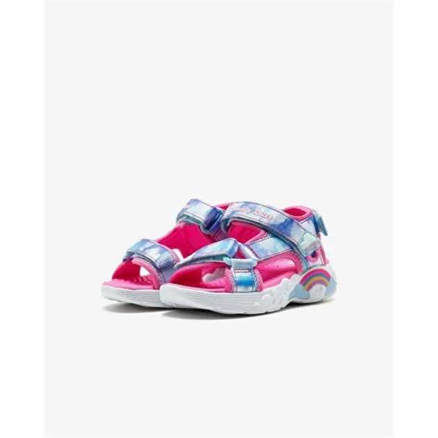 Vaikiškos sandalai Skechers Rainbow Racer Mėlyna