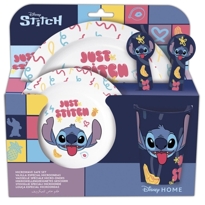 Vaikų indų rinkinys Stitch Sweet Vaikiškas (5 Dalys)