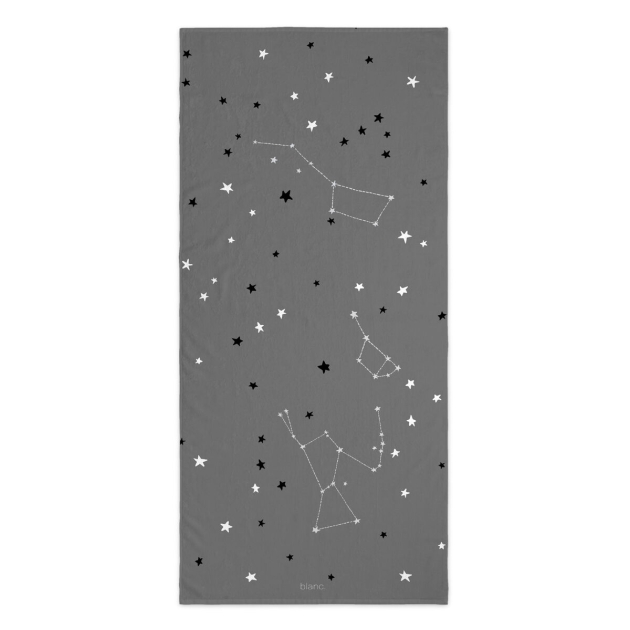 Vonios rankšluostis HappyFriday Blanc Constellation Spalvotas 70 x 150 cm