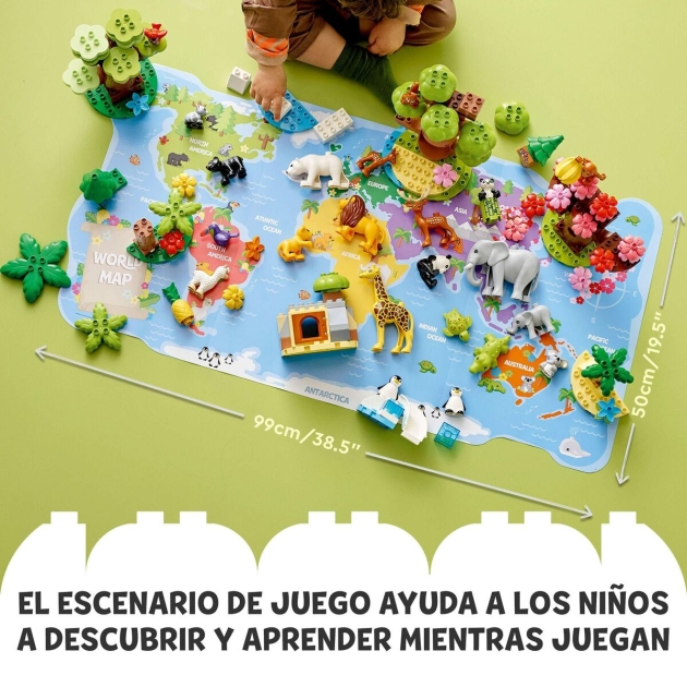 Playset Lego 10975 DUPLO Wild Animals of the World (142 Dalys)