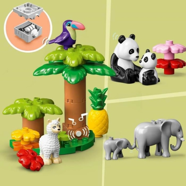 Playset Lego 10975 DUPLO Wild Animals of the World (142 Dalys)