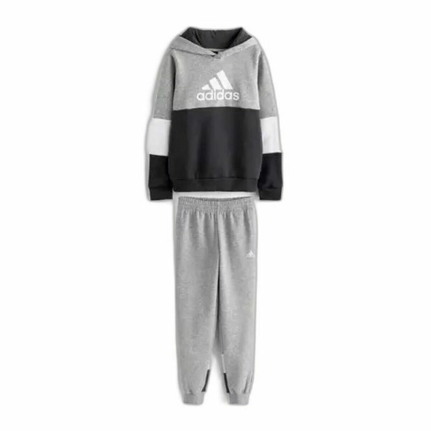 Vaikiška sportinė apranga Adidas Colourblock Fleece Pilka