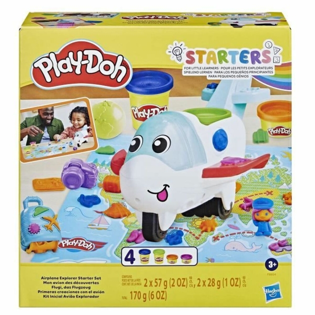 Žaidimas iš plastilino Play Doh Airplane Explorer Starter Playset