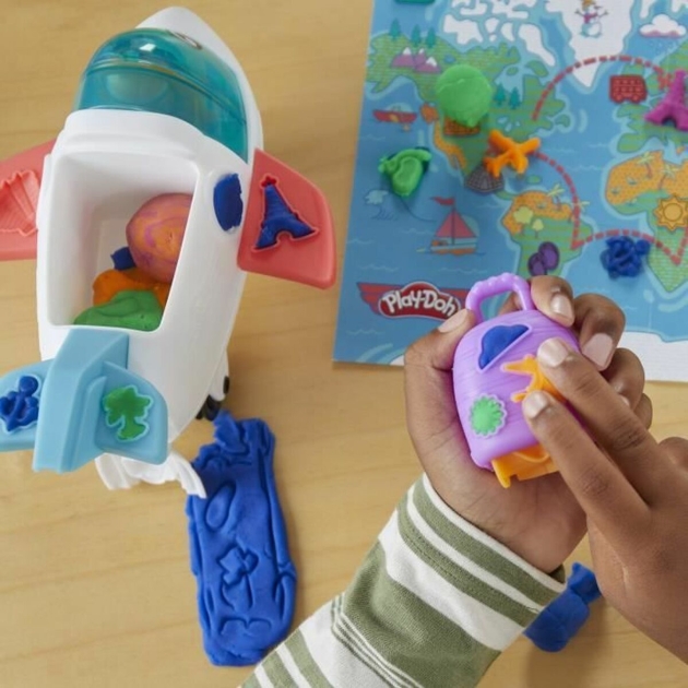 Žaidimas iš plastilino Play Doh Airplane Explorer Starter Playset